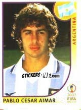 Sticker Pablo Cesar Aimar - FIFA World Cup Korea/Japan 2002 - Panini