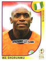 Figurina Ike Shorunmu - FIFA World Cup Korea/Japan 2002 - Panini