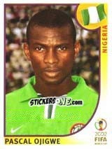 Figurina Pascal Ojigwe - FIFA World Cup Korea/Japan 2002 - Panini