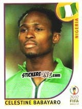 Sticker Celestine Babayaro - FIFA World Cup Korea/Japan 2002 - Panini