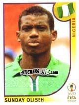 Sticker Sunday Oliseh - FIFA World Cup Korea/Japan 2002 - Panini