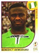 Cromo Benedict Akwuegbu - FIFA World Cup Korea/Japan 2002 - Panini