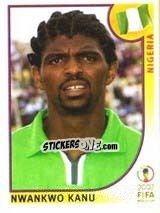 Sticker Nwankwo Kanu - FIFA World Cup Korea/Japan 2002 - Panini