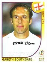 Sticker Gareth Southgate - FIFA World Cup Korea/Japan 2002 - Panini