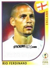 Figurina Rio Ferdinand - FIFA World Cup Korea/Japan 2002 - Panini