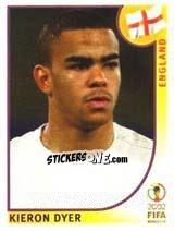 Sticker Kieron Dyer - FIFA World Cup Korea/Japan 2002 - Panini