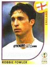 Sticker Robbie Fowler - FIFA World Cup Korea/Japan 2002 - Panini