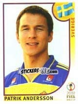 Sticker Patrik Andersson - FIFA World Cup Korea/Japan 2002 - Panini