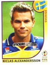 Cromo Niclas Alexandersson - FIFA World Cup Korea/Japan 2002 - Panini