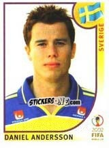 Figurina Daniel Andersson - FIFA World Cup Korea/Japan 2002 - Panini