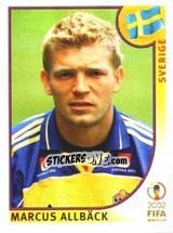 Cromo Marcus Allbäck - FIFA World Cup Korea/Japan 2002 - Panini