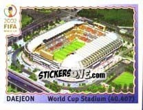 Sticker Daejeon - World Cup Stadium - FIFA World Cup Korea/Japan 2002 n. 8 - Panini
