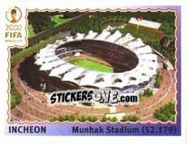 Sticker Incheon - Munhak Stadium - FIFA World Cup Korea/Japan 2002 n. 10 - Panini