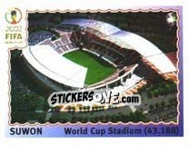 Sticker Suwon - World Cup Stadium - FIFA World Cup Korea/Japan 2002 - Panini