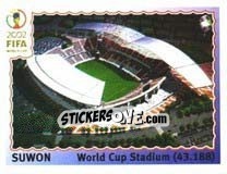 Sticker Suwon - World Cup Stadium - FIFA World Cup Korea/Japan 2002 n. 13 - Panini