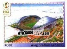 Sticker Kobe - Wing Stadium - FIFA World Cup Korea/Japan 2002 n. 17 - Panini