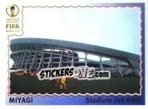 Sticker Miyagi - Stadium - FIFA World Cup Korea/Japan 2002 - Panini