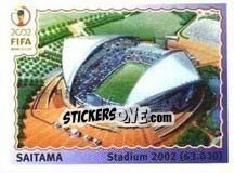Sticker Saitama - Stadium 2002 - FIFA World Cup Korea/Japan 2002 n. 22 - Panini