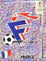 Figurina Team Emblem - FIFA World Cup Korea/Japan 2002 - Panini