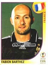 Cromo Fabien Barthez