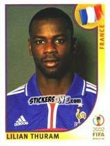 Figurina Lilian Thuram - FIFA World Cup Korea/Japan 2002 - Panini