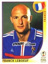 Sticker Frank Leboeuf - FIFA World Cup Korea/Japan 2002 - Panini