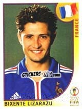 Figurina Bixente Lizarazu - FIFA World Cup Korea/Japan 2002 - Panini