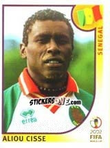 Sticker Aliou Cisse - FIFA World Cup Korea/Japan 2002 n. 47 - Panini