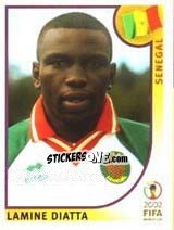 Sticker Lamine Diatta - FIFA World Cup Korea/Japan 2002 n. 48 - Panini