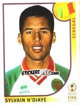 Sticker Sylvain N'Diaye - FIFA World Cup Korea/Japan 2002 n. 56 - Panini