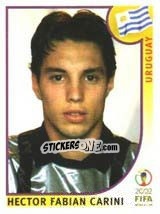 Sticker Hector Fabian Carini - FIFA World Cup Korea/Japan 2002 - Panini