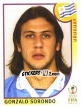 Cromo Gonzalo Sorondo - FIFA World Cup Korea/Japan 2002 - Panini