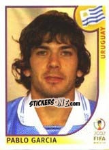 Sticker Pablo Garcia - FIFA World Cup Korea/Japan 2002 - Panini