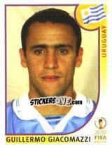 Cromo Guillermo Giacomazzi - FIFA World Cup Korea/Japan 2002 - Panini