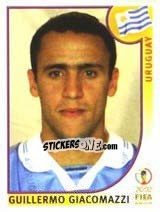 Figurina Guillermo Giacomazzi - FIFA World Cup Korea/Japan 2002 - Panini