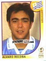Sticker Alvaro Recoba - FIFA World Cup Korea/Japan 2002 - Panini