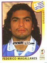 Sticker Federico Magallanes - FIFA World Cup Korea/Japan 2002 - Panini