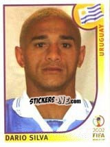Cromo Dario Silva - FIFA World Cup Korea/Japan 2002 - Panini