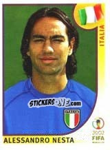 Cromo Alessandro Nesta - FIFA World Cup Korea/Japan 2002 - Panini