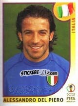 Cromo Alessandro Del Piero - FIFA World Cup Korea/Japan 2002 - Panini