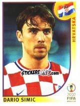 Sticker Dario Simic - FIFA World Cup Korea/Japan 2002 - Panini