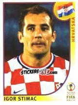 Sticker Igor Stimac - FIFA World Cup Korea/Japan 2002 - Panini