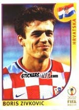 Figurina Boris Zivkovic - FIFA World Cup Korea/Japan 2002 - Panini