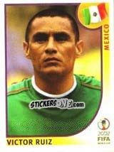 Cromo Victor Ruiz - FIFA World Cup Korea/Japan 2002 - Panini