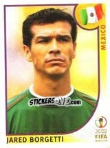 Cromo Jared Borgetti - FIFA World Cup Korea/Japan 2002 - Panini