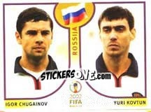 Figurina Igor Chugainov / Yuri Kovtun - FIFA World Cup Korea/Japan 2002 - Panini