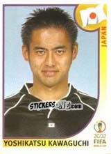 Sticker Yoshikatsu Kawaguchi - FIFA World Cup Korea/Japan 2002 n. 533 - Panini