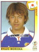 Figurina Ryuzo Morioka - FIFA World Cup Korea/Japan 2002 - Panini