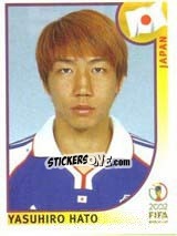 Sticker Yasuhiro Hato - FIFA World Cup Korea/Japan 2002 n. 535 - Panini
