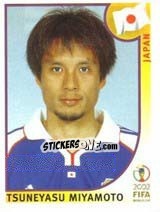Sticker Tsuneyasu Miyamoto - FIFA World Cup Korea/Japan 2002 - Panini